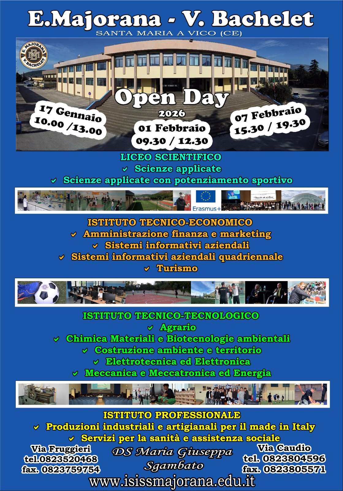 OPEN DAYS 2025/26